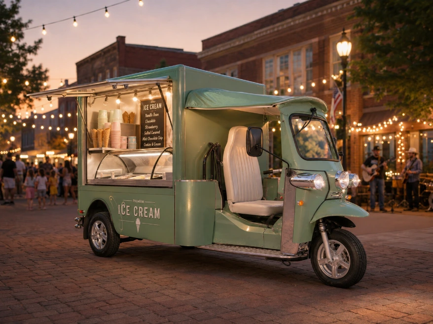 etuk vendo ice cream build up based on etuk cargo fully customized build